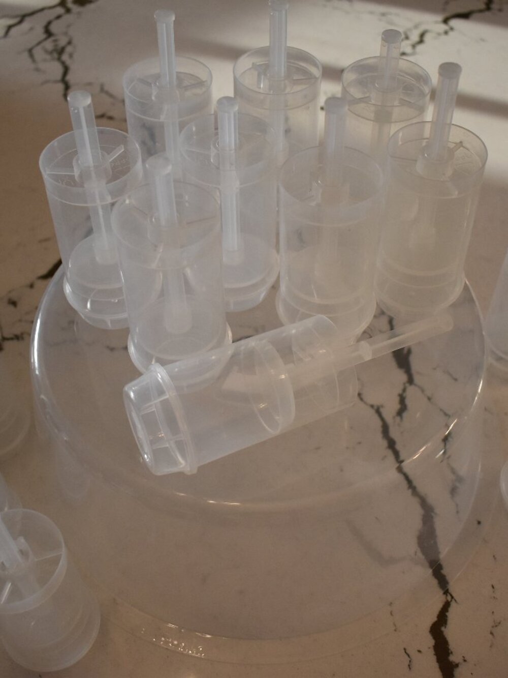 Set 17 Reusable Cake Push Pop Containers Dessert Cups Party Favor Treat Holder
